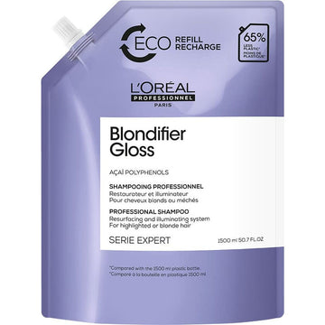 Champô Reparador L'Oreal Professionnel Paris Blondifier Gloss Recarga Cabelo loiro 1,5 L