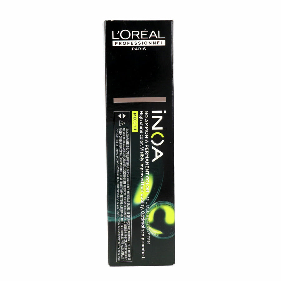 Tinta Permanente L'Oreal Professionnel Paris Inoa Nº 7.13 Loiro Cinza 60 g