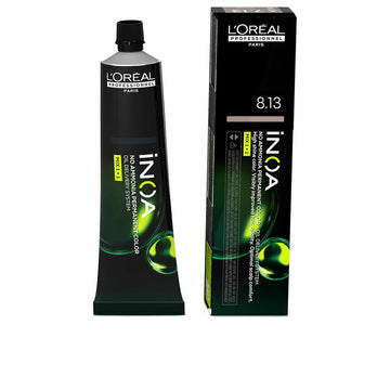 Tinta Permanente L'Oreal Professionnel Paris Inoa Sem amoníaco 60 g Nº 8.13