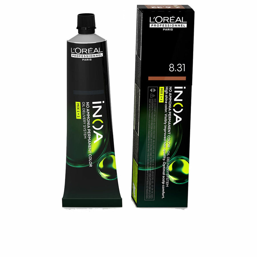 Tinta Permanente L'Oreal Professionnel Paris Inoa Nº 8.31 60 g