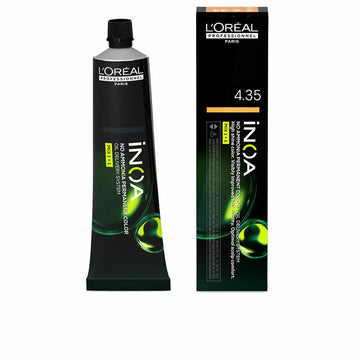 Tinta Permanente L'Oreal Professionnel Paris Inoa Nº 4.35 60 g