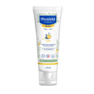 Creme Facial Nutritivo Mustela Cold Cream Meninos Bebés (40 ml)