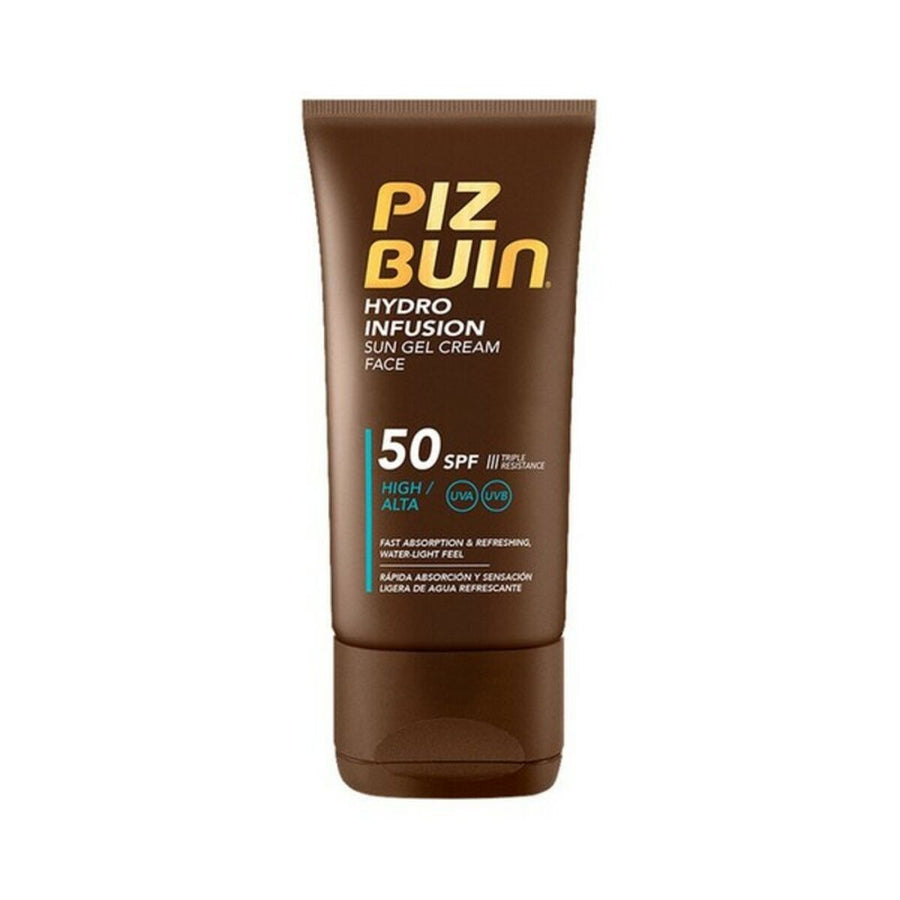 Protetor Solar Facial Piz Buin Hydro Infusion SPF 30 ou 50 (50 ml)