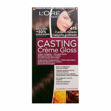 Tinta Sem Amoníaco Casting Creme Gloss L'Oreal Make Up Castanho gelado