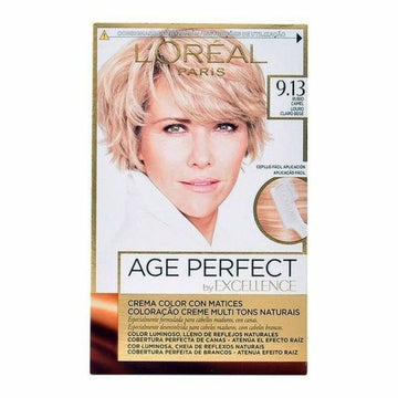 Tinta Permanente Antienvelhecimento Excellence Age Perfect L'Oreal Make Up Louro