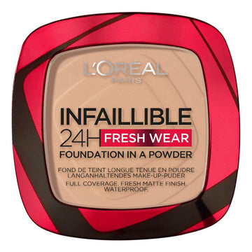 Maquilhagem Compacta L'Oreal Make Up Infallible Fresh Wear 24 horas 130 (9 g)