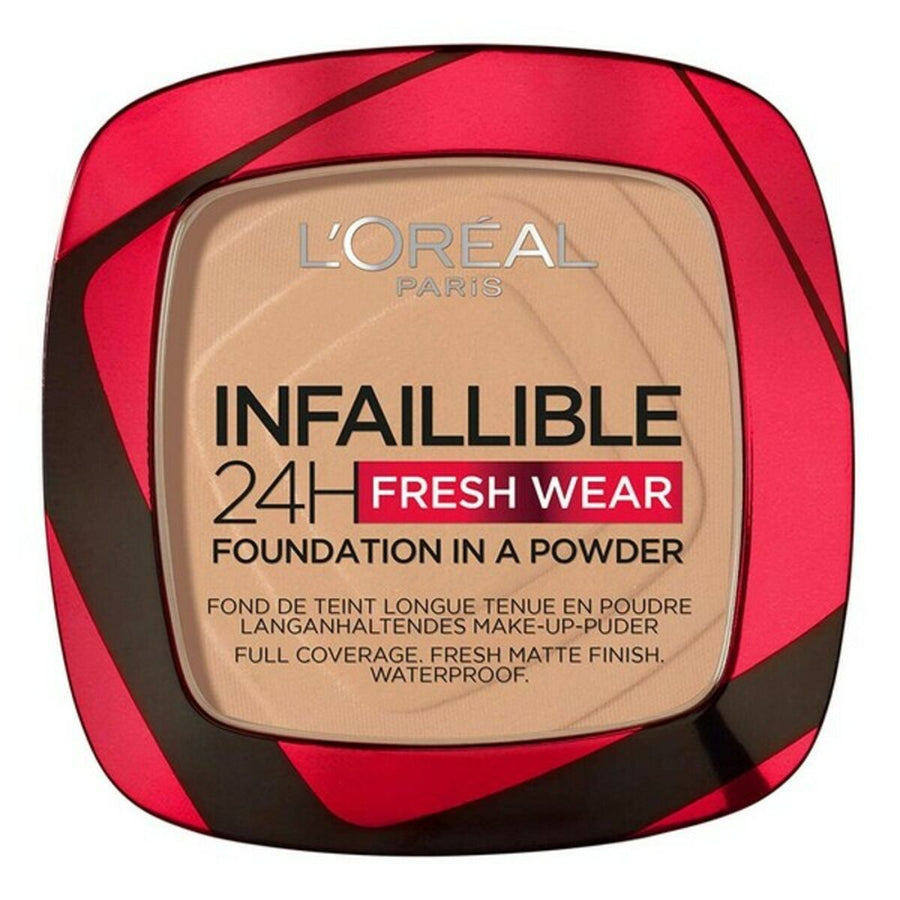 Maquilhagem Compacta L'Oreal Make Up Infallible Fresh Wear 24 horas 140 (9 g)