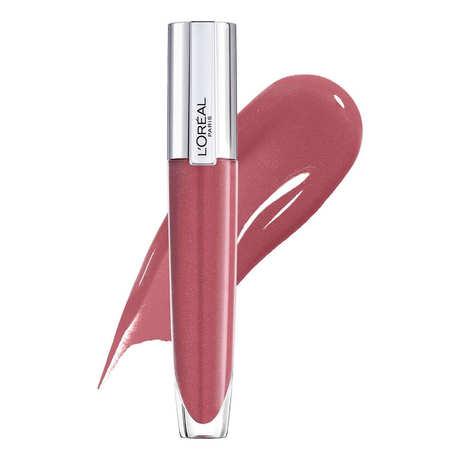 Brilho de Lábios Rouge Signature L'Oréal Paris Fornece volume 412-heighten