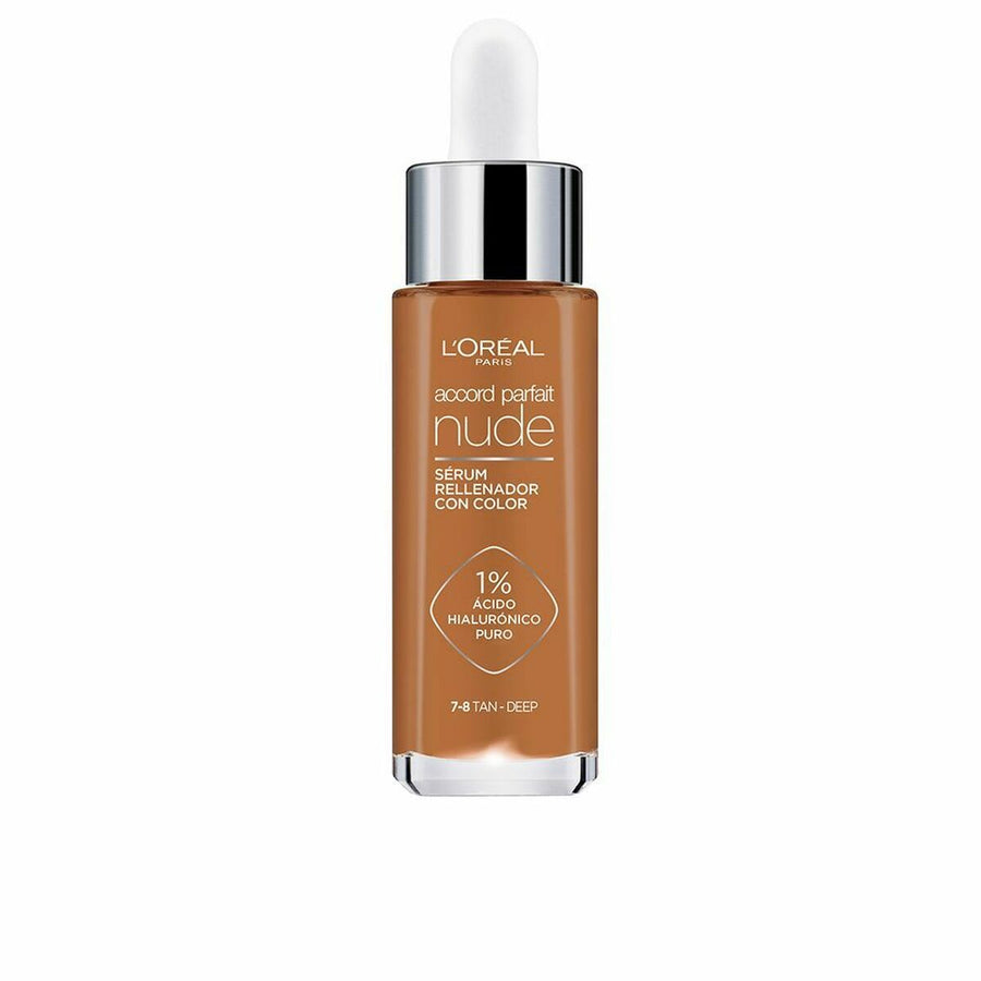 Base de Maquilhagem Cremosa L'Oreal Make Up Accord Parfait 7-8 (30 ml)