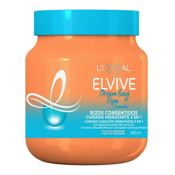 Hydrating Mask L'Oreal Make Up Elvive Dream Long 3-in-1 Marked and defined curls (200 ml)