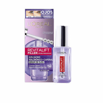 Sérum para o Contorno dos Olhos L'Oreal Make Up Revitalift Filler Anti-olheiras Antirrugas 20 ml