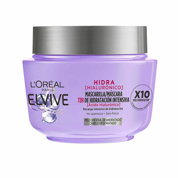 Máscara Capilar L'Oreal Make Up Elvive Hidra Ácido Hialurónico (300 ml)