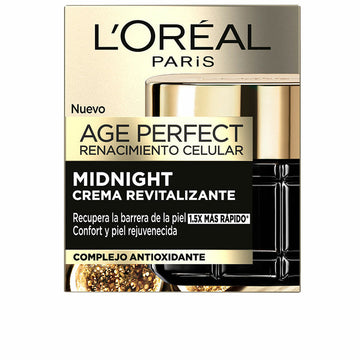 Creme de Noite Anti-idade L'Oreal Make Up Age Perfect Revitalizante 50 ml