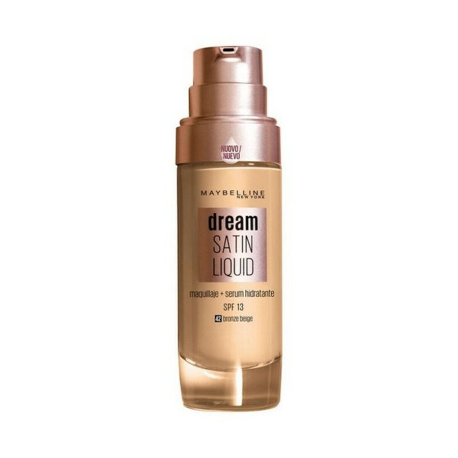 Base de Maquilhagem Fluida Dream Satin Liquid Maybelline (30 ml) (30 ml)