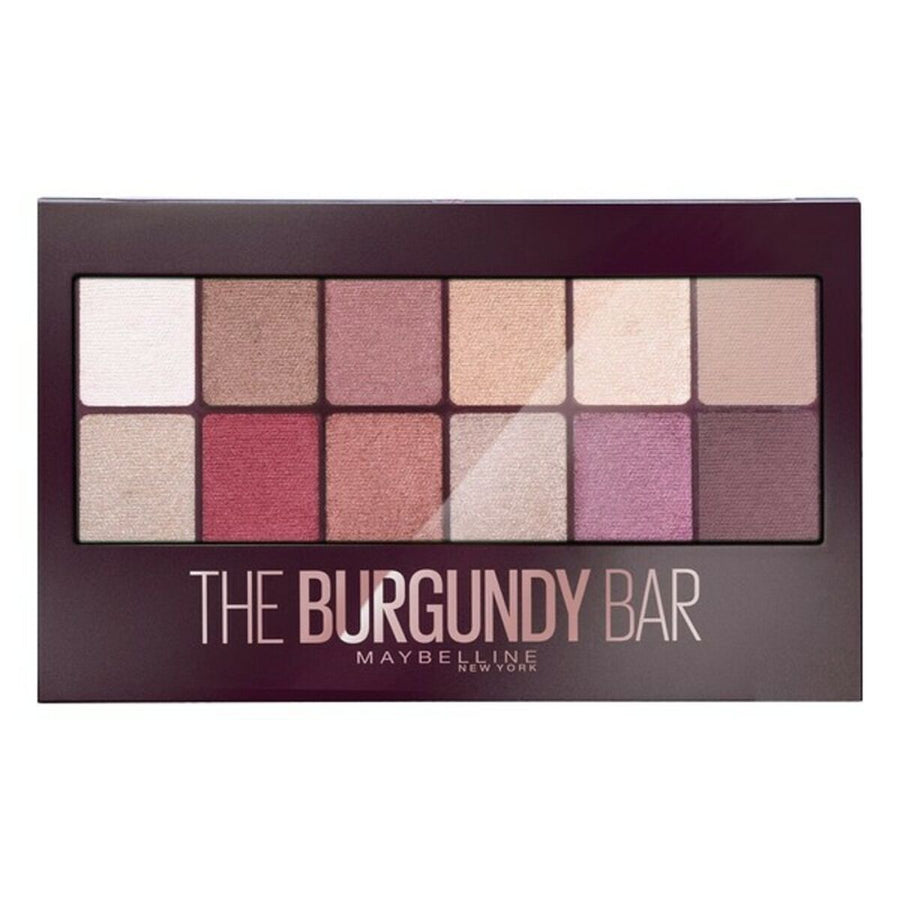 Paleta de Sombras de Olhos The Burgundy Bar Maybelline (9,6 g)