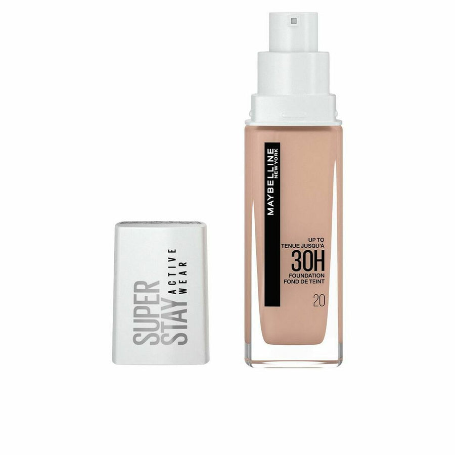 Base de Maquilhagem Fluida Maybelline Superstay Activewear 30 h Foundation Nº20 Cameo (30 ml)