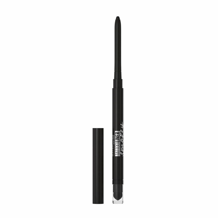 Delineador para os Olhos e Lábios 2 em 1 Tattoo Smokey Black Maybelline