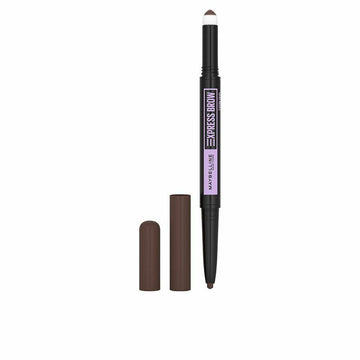 Lápis para Sobrancelhas Maybelline Express Brow Satin Duo 04 Dark Brown