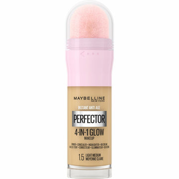 Base de Maquilhagem Fluida Maybelline Instant Age Perfector Glow Nº 1,5 Light Medium 20 ml