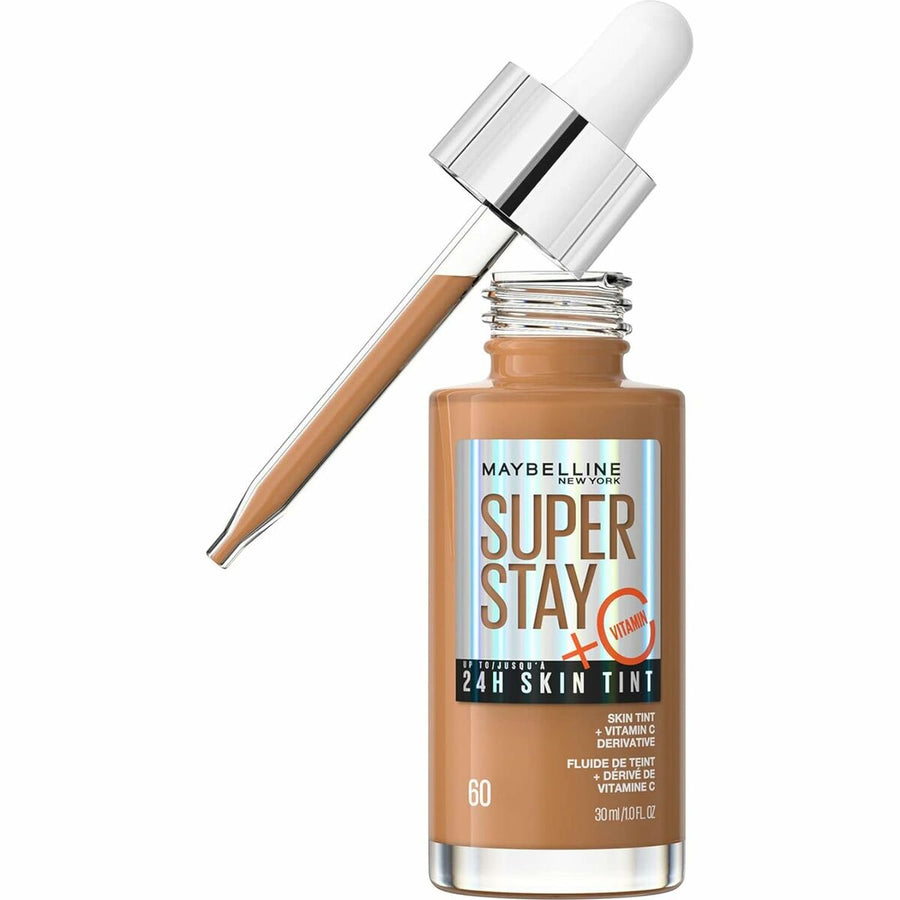 Liquid Make Up Base Maybelline Super Stay Skin Tint Vitamin C Nº 60 30 ml