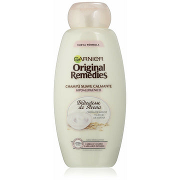 Loção de Penteado Garnier Original Remedies Aveia 600 ml