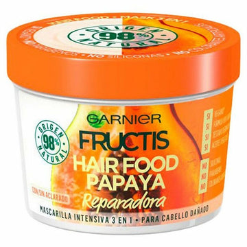 Máscara Capilar Reparadora Hair Food Papaya Garnier Fructis Hair Food (390 ml) 390 ml