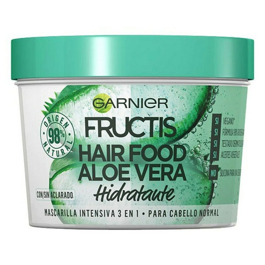 Máscara Capilar Fructis Hair Food Garnier (390 ml) Aloé Vera (390 ml)