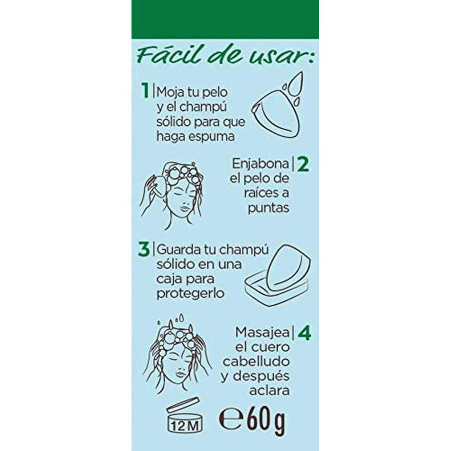 Barra de Champô Garnier Original Remedies Coco Aloé Vera Hidratante 60 g