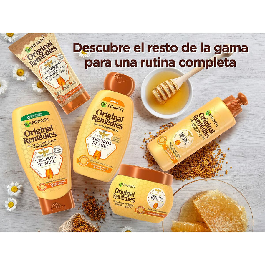 Creme Reparador sem Passar por Água Garnier Original  Remedies Tesoros de Miel  3 em 1 (150 ml)