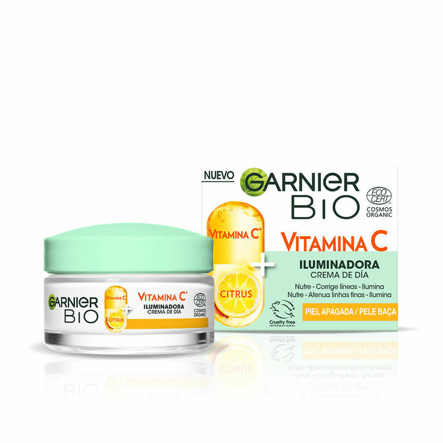 Creme Iluminador Garnier BIO Vitamina C (50 ml)