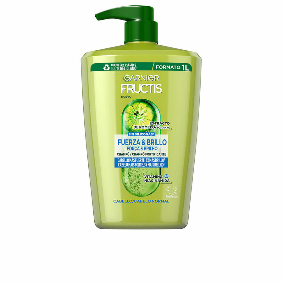 Champô Fortificante Garnier Fructis Brilho Toranja (1 L)