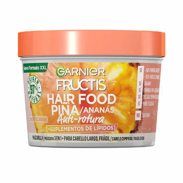 Máscara Capilar Antiqueda Garnier Fructis Hair Food Antirotura Abacaxi 350 ml