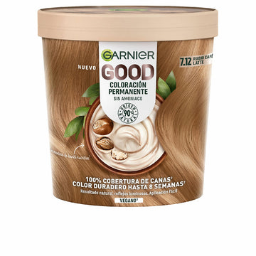 Tinta Permanente Garnier Good Café Latte Louro Nº 7.12 (1 Unidade)