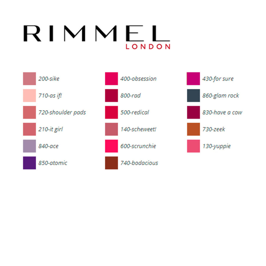 Batom Rimmel London (5,5 ml)