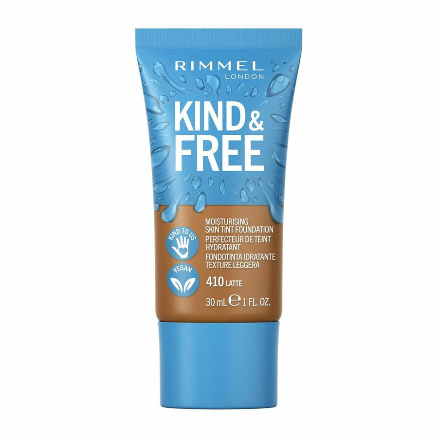 Base de Maquilhagem Cremosa Rimmel London Kind & Free 410-latte (30 ml)