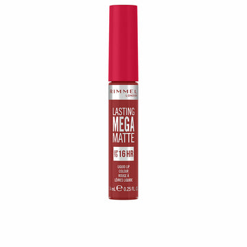 Batom Rimmel London Lasting Mega Matte Líquido Nº 500 Fire starter 7,4 ml