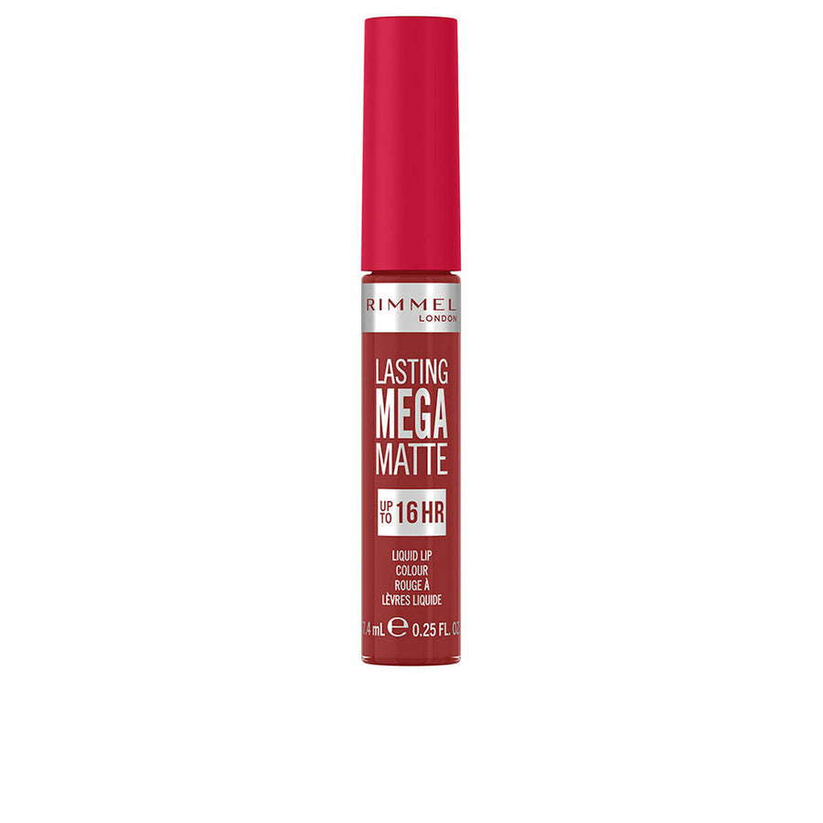 Batom Rimmel London Lasting Mega Matte Líquido Nº 500 Fire starter 7,4 ml