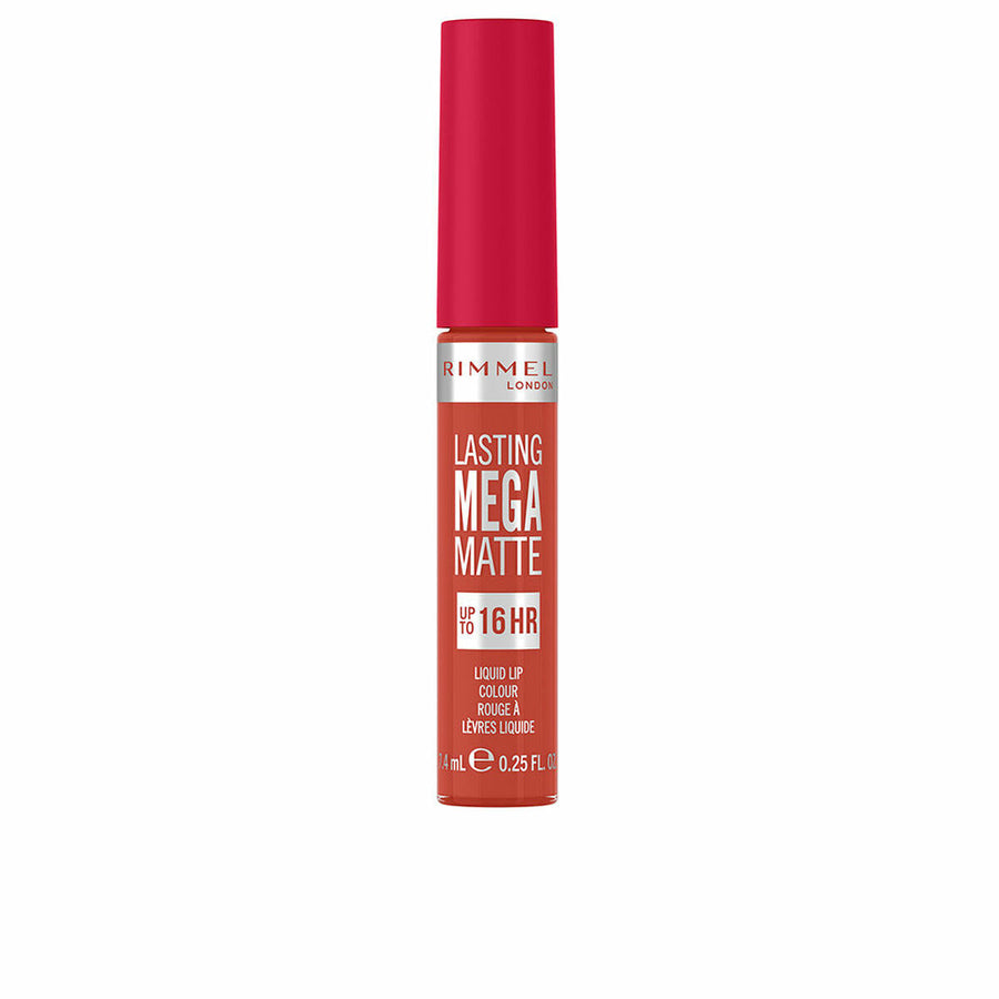 Batom líquido Rimmel London Lasting Mega Matte Nº 920 Scarlet Flames 7,4 ml