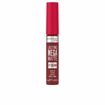 Batom Rimmel London Lasting Mega Matte Líquido Nº 930 Ruby passion 7,4 ml