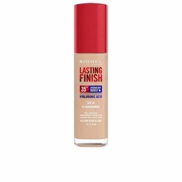 Base de Maquilhagem Cremosa Rimmel London Lasting Finish Nº 050 Fair Porcelain Spf 20 30 ml