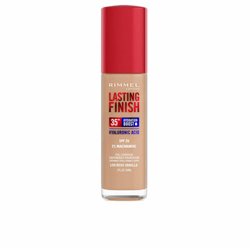 Base de Maquilhagem Fluida Rimmel London Lasting Finish Nº 150 Rose Vanilla Spf 20 30 ml