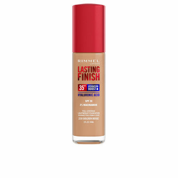 Base de Maquilhagem Cremosa Rimmel London Lasting Finish Nº 210 Golden Beige Spf 20 30 ml