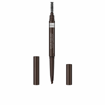 Lápis para Sobrancelhas Rimmel London Brow This Way Nº 03 Dark bown 0,25 g