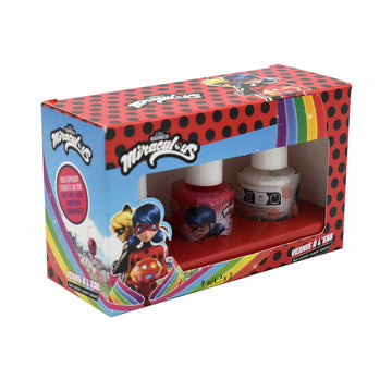 Conjunto de Maquilhagem Infantil Lady Bug Miraculous 3 Peças