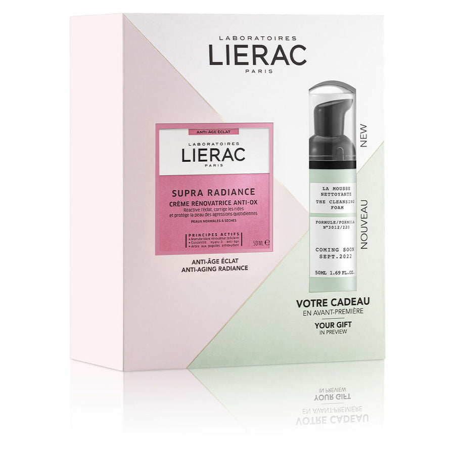 Conjunto de Cosmética Unissexo Lierac Radiance Crema Renovadora Ox 2 Peças