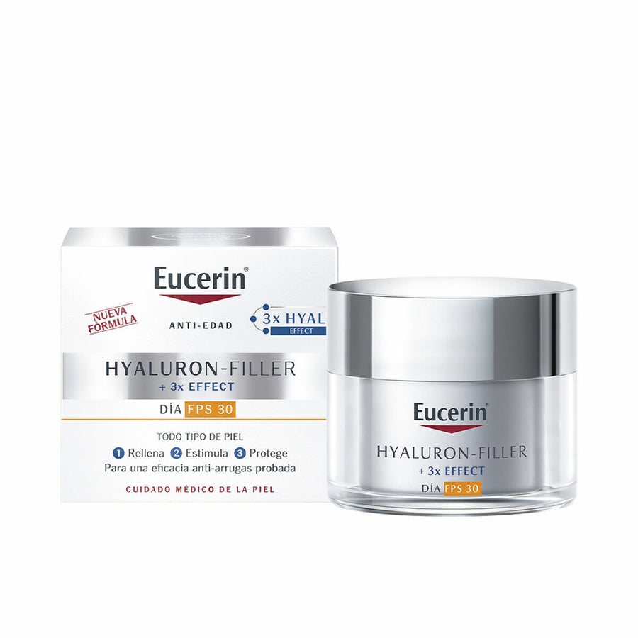 Creme Antienvelhecimento de Dia Eucerin Hyaluron Filler 3x Effect 50 ml SPF 30