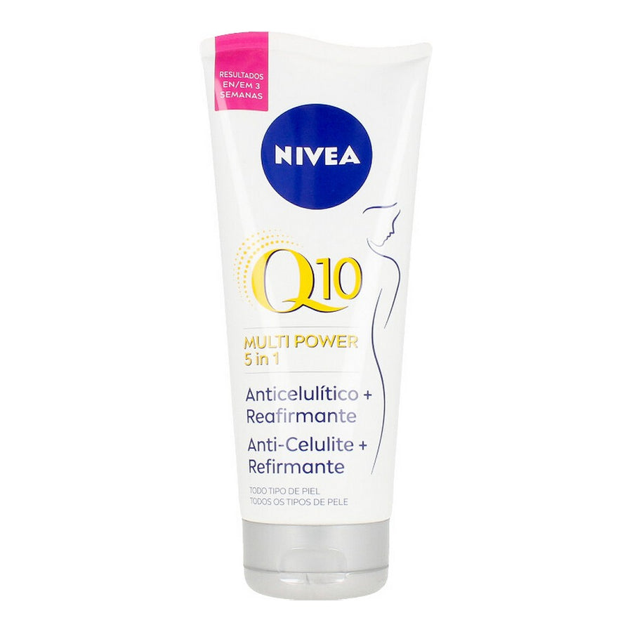 Loção Reafirmante e Anticelulítica Q10 Multi Power Nivea 5 em 1 (200 ml)