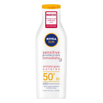 Protetor Anti-Alergias Solares Sensitive Nivea (200 ml) 50+ (200 ml)