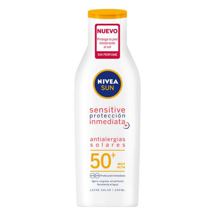 Protetor Anti-Alergias Solares Sensitive Nivea (200 ml) 50+ (200 ml)