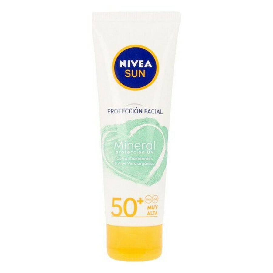 Sun Cream Sun Facial Mineral Nivea 50+ (50 ml)